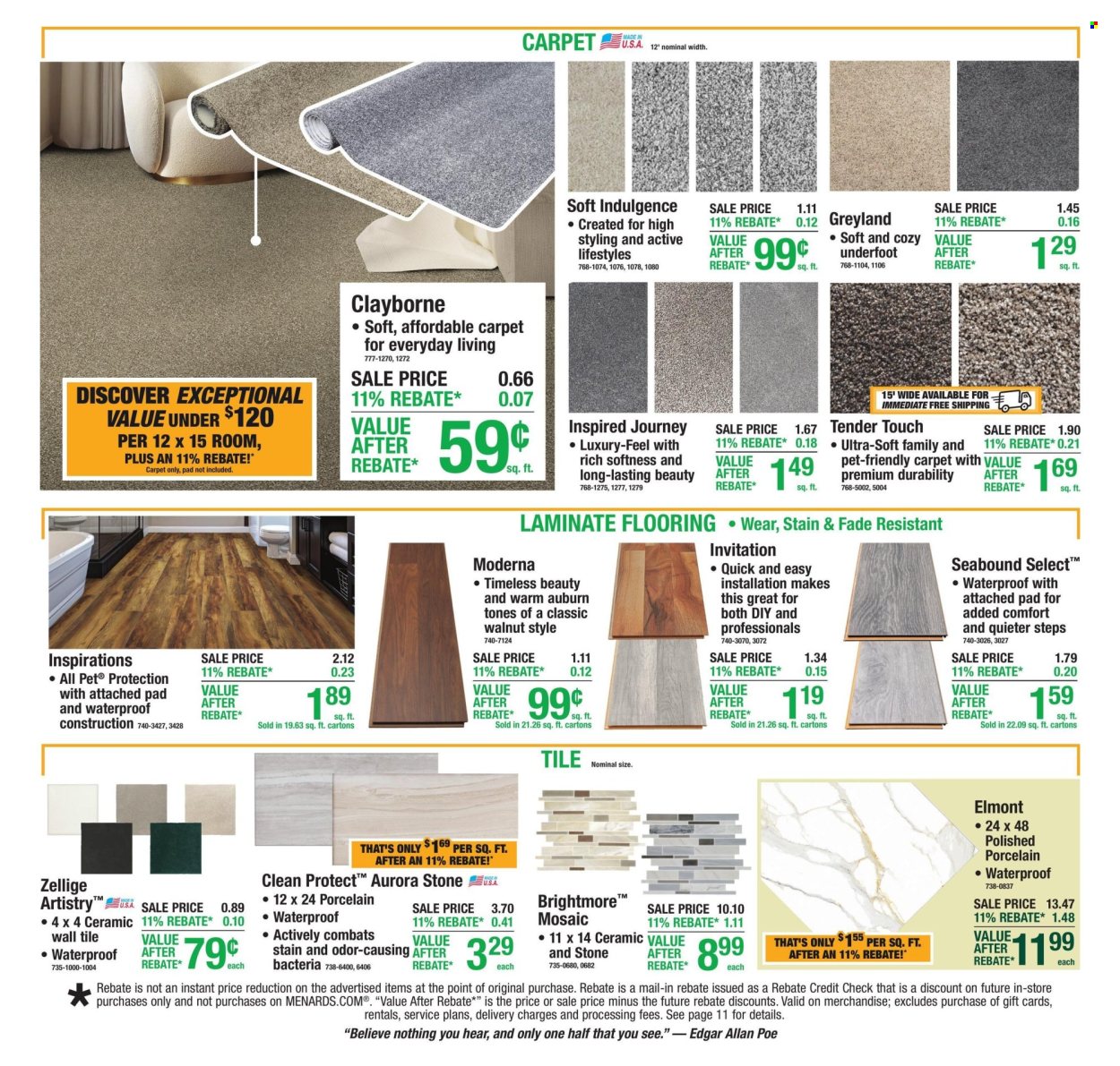 Menards ad - 09/03/2026 - 09/13/2026. Page 16
