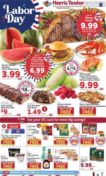 Harris Teeter Flyer - 09/02/2026 - 09/08/2026.