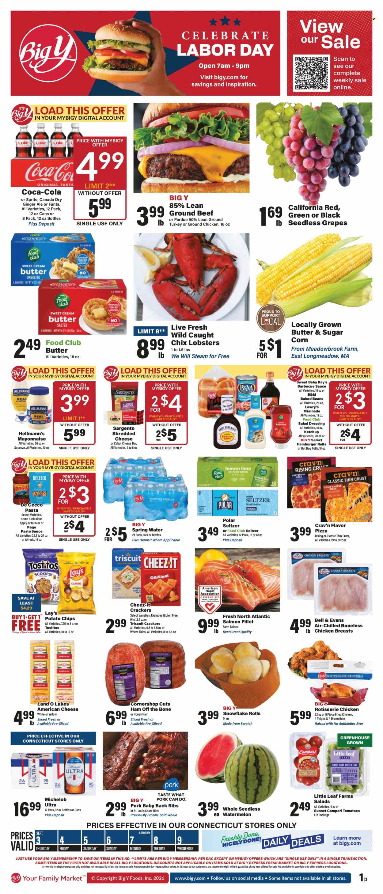 Big Y ad - 09/03/2026 - 09/09/2026. Page 1