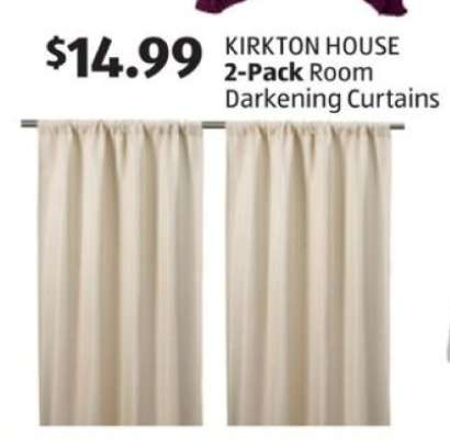 KIRKTON HOUSE 2-Pack Room Darkening Curtains