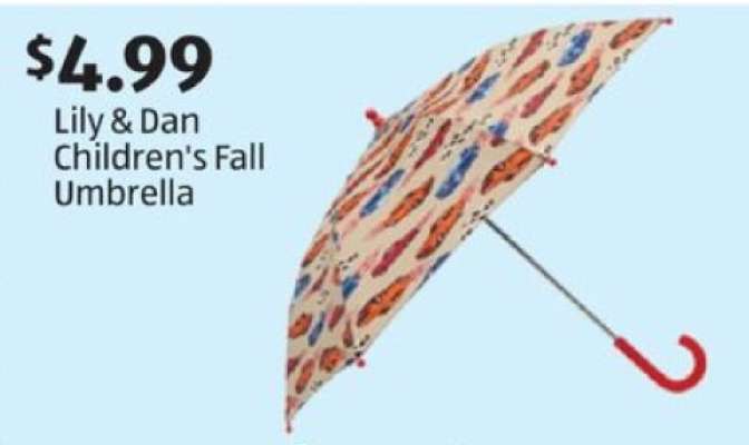 Lily & Dan Children's Fall Umbrella