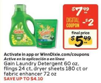 Gain Laundry Detergent