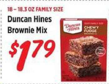 Duncan Hines Brownie Mix