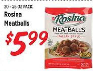 Rosina Meatballs