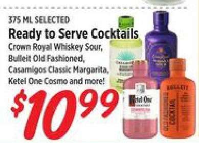 Ready to Serve Cocktails