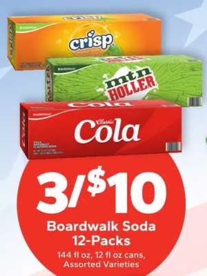 Boardwalk Soda 12-Packs
