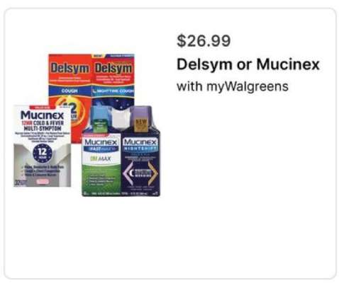 Delsym or Mucinex