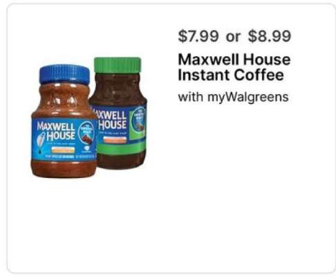Maxwell House Instant Coffee