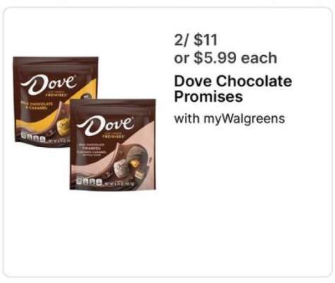 Dove Chocolate Promises