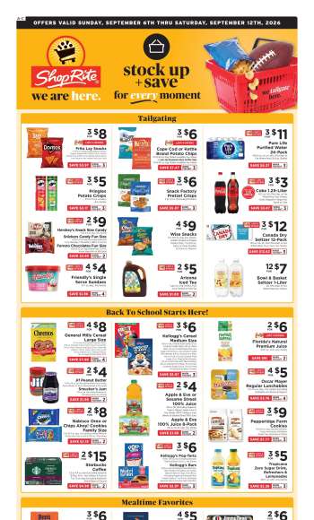 ShopRite Flyer - 09/06/2026 - 09/12/2026.