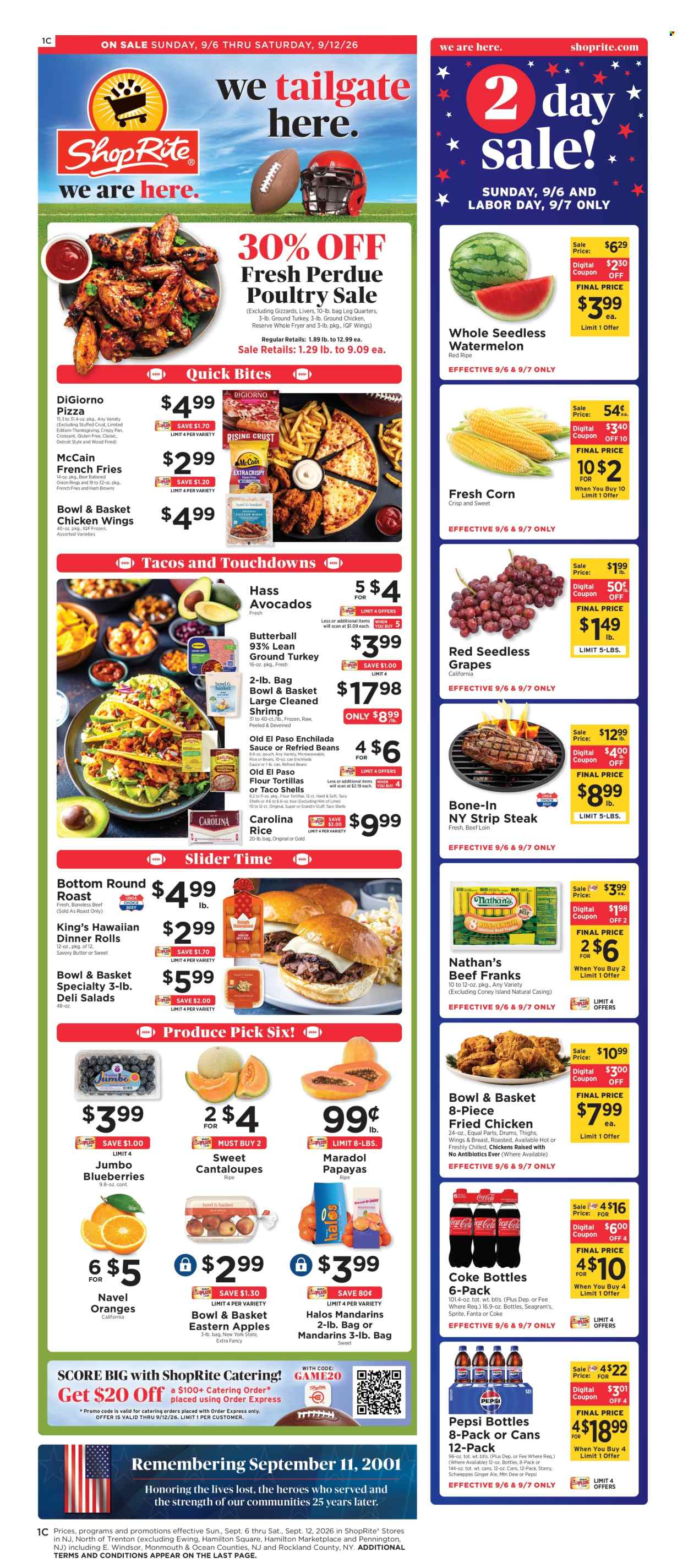 ShopRite ad - 09/06/2026 - 09/12/2026. Page 2