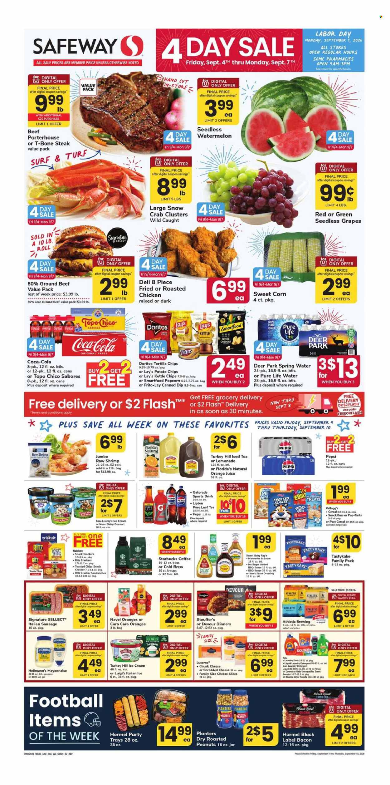 Safeway ad - 09/04/2026 - 09/10/2026. Page 1