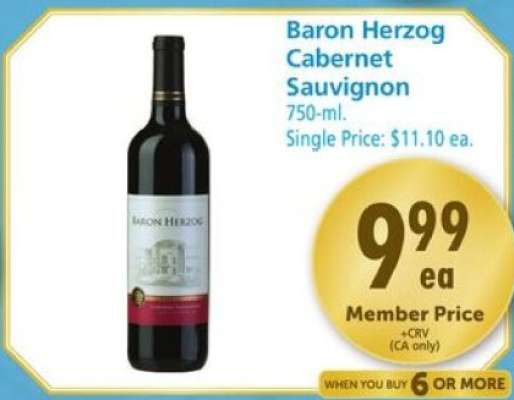 Baron Herzog Cabernet Sauvignon
