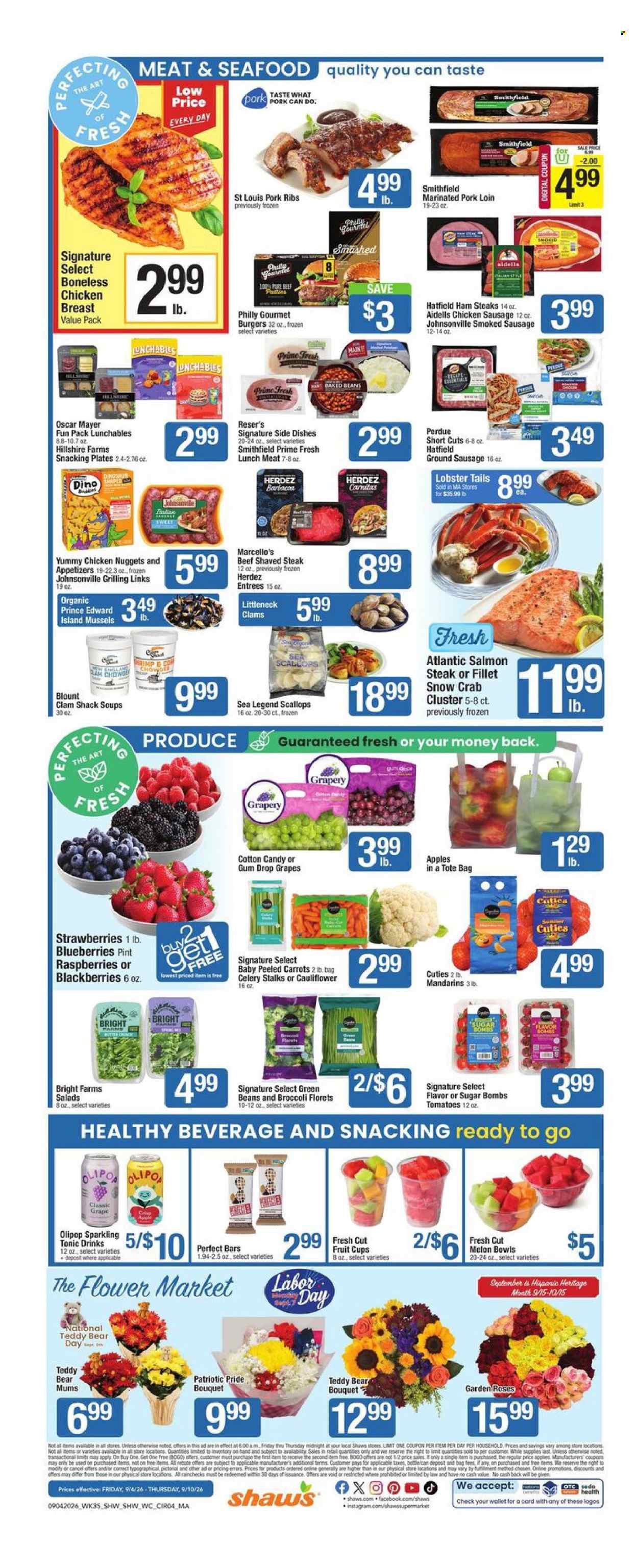 Shaw’s ad - 09/04/2026 - 09/10/2026. Page 4