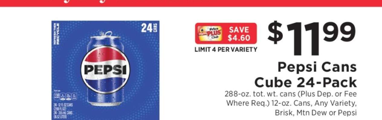Pepsi Cans Cube 24-Pack
