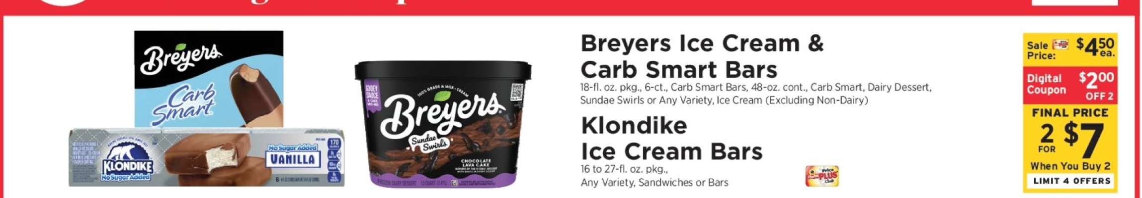 Klondike Ice Cream Bars