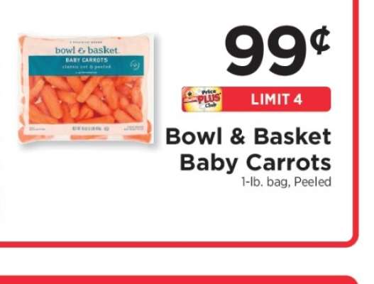 Bowl & Basket Baby Carrots