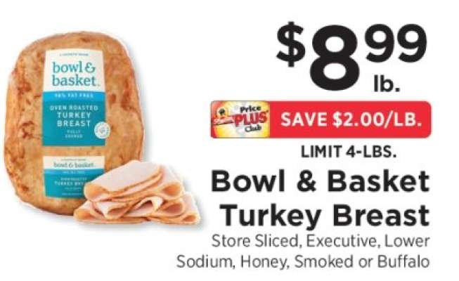Bowl & Basket Turkey Breast