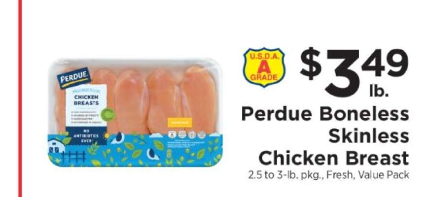 Perdue Boneless Skinless Chicken Breast