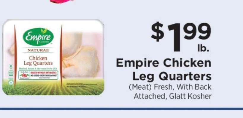 Empire Chicken Leg Quarters
