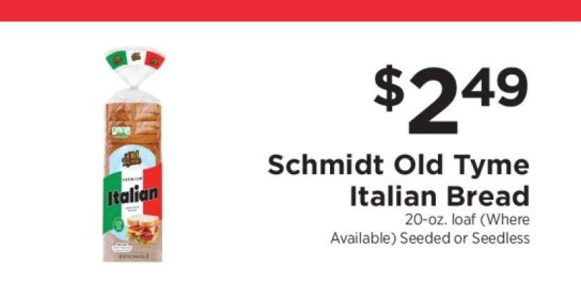 Schmidt Old Tyme Italian Bread