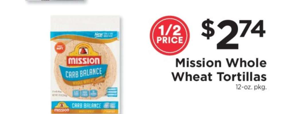 Mission Whole Wheat Tortillas