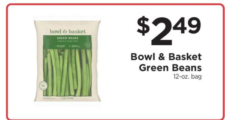 Bowl & Basket Green Beans