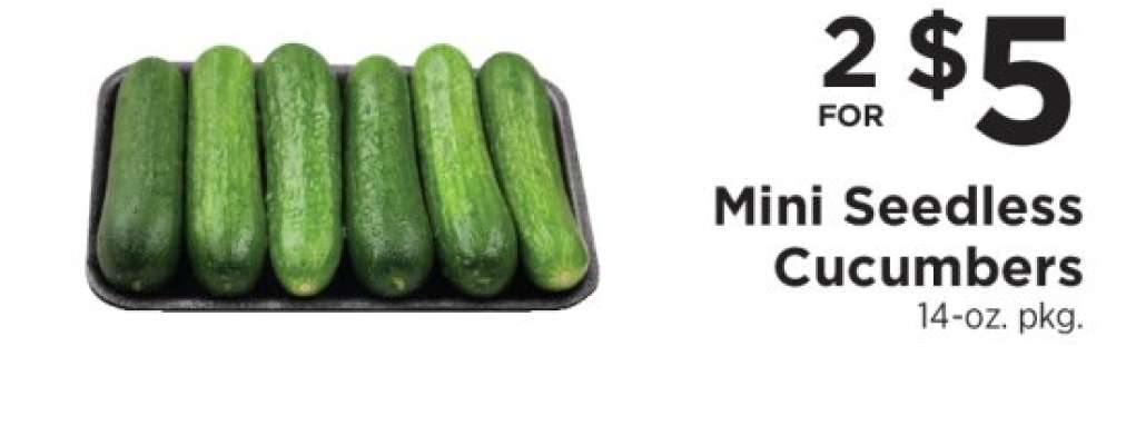 Mini Seedless Cucumbers