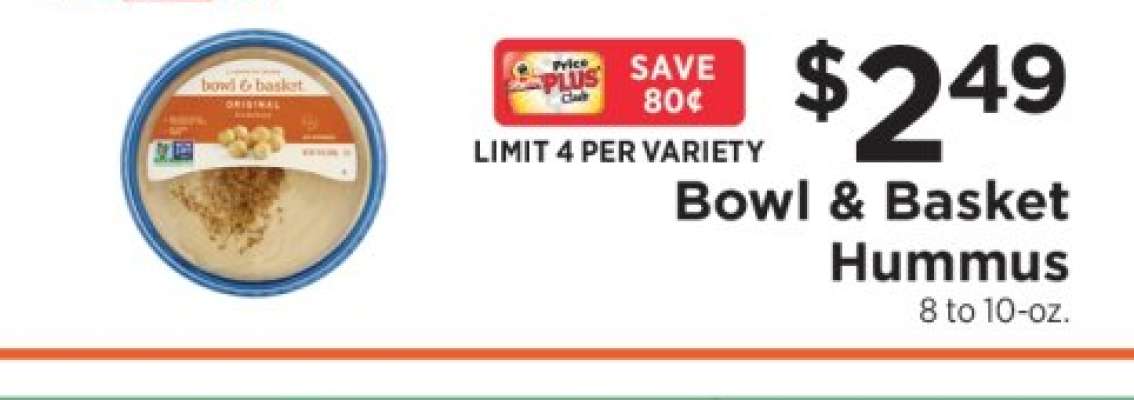 Bowl & Basket Hummus