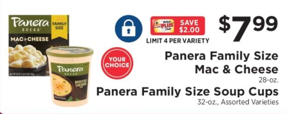 Panera Family Size Mac & Cheese