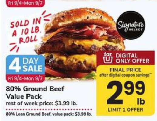 80% Ground Beef Value Pack