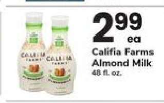 Califia Farms Almond Milk
