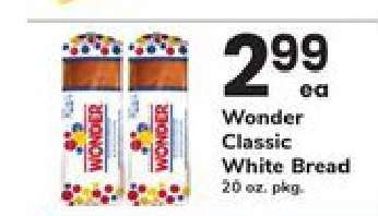 Wonder Classic White Bread