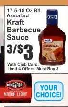 Kraft Barbecue Sauce