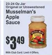 Musselman's Apple Sauce