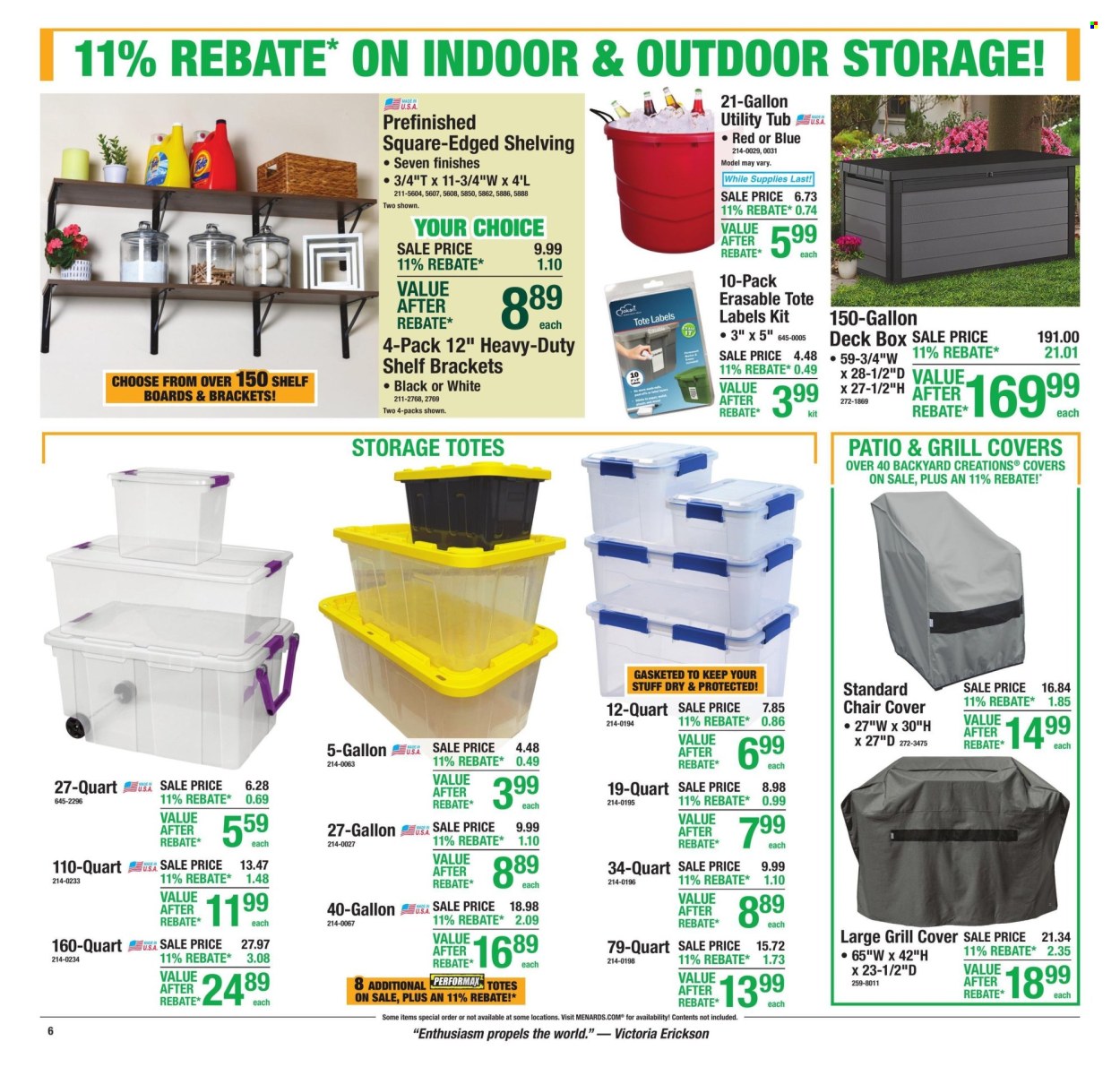 Menards ad - 09/03/2026 - 09/13/2026. Page 11
