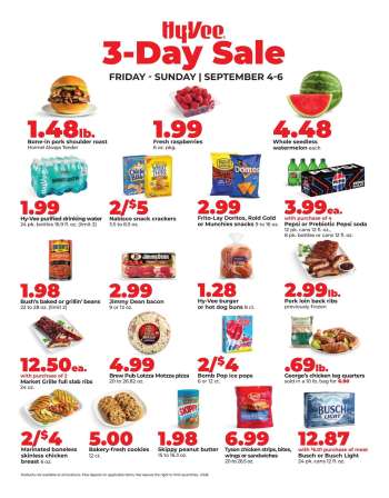 Hy-Vee Flyer - 09/04/2026 - 09/06/2026.