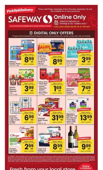 Safeway Flyer - 09/04/2026 - 09/10/2026.