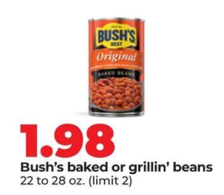 Bush's Baked or Grillin' Beans