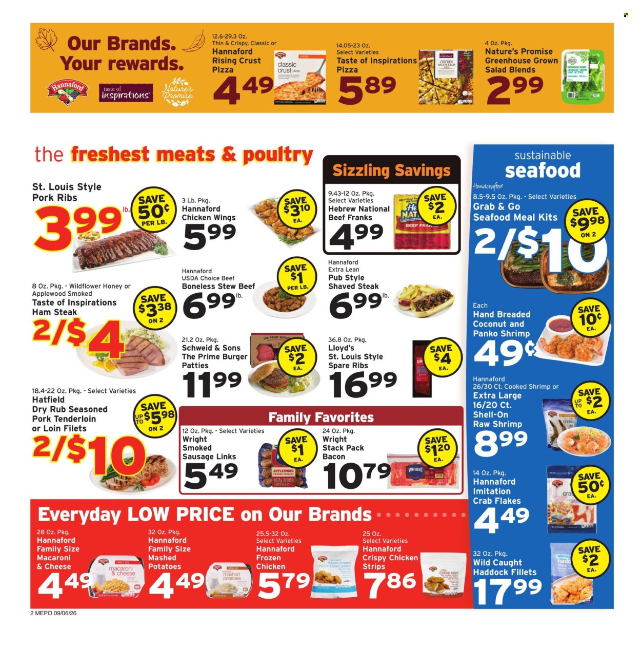 Hannaford ad - 09/06/2026 - 09/12/2026. Page 2