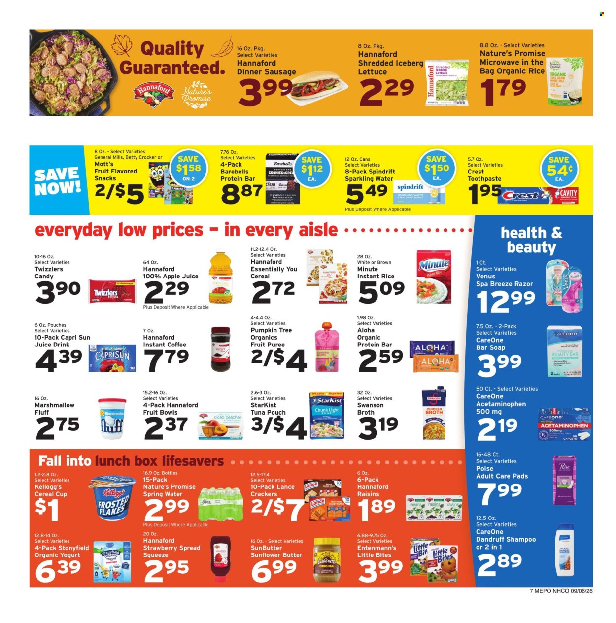 Hannaford ad - 09/06/2026 - 09/12/2026. Page 7