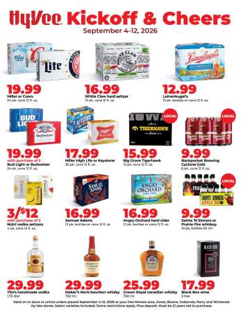 Hy-Vee Flyer - 09/04/2026 - 09/12/2026.