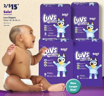 Luvs Diapers*