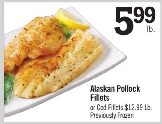 Alaskan Pollock Fillets