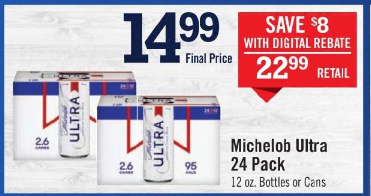 Michelob Ultra 24 Pack