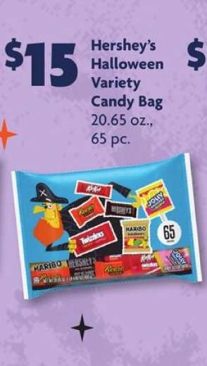 Hershey's Halloween Variety Candy Bag
