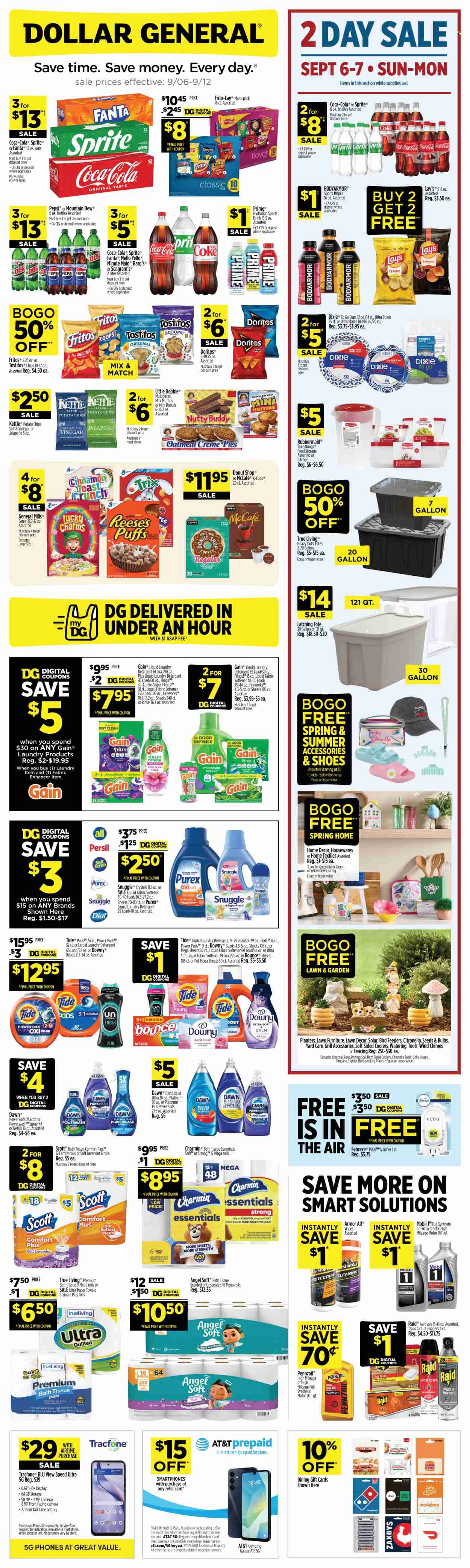 Dollar General ad - 09/06/2026 - 09/12/2026. Page 1