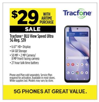 Tracfone® BLU View Speed Ultra 5G
