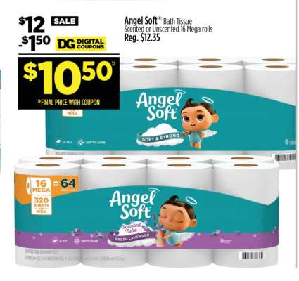 Angel Soft Bath Tissue