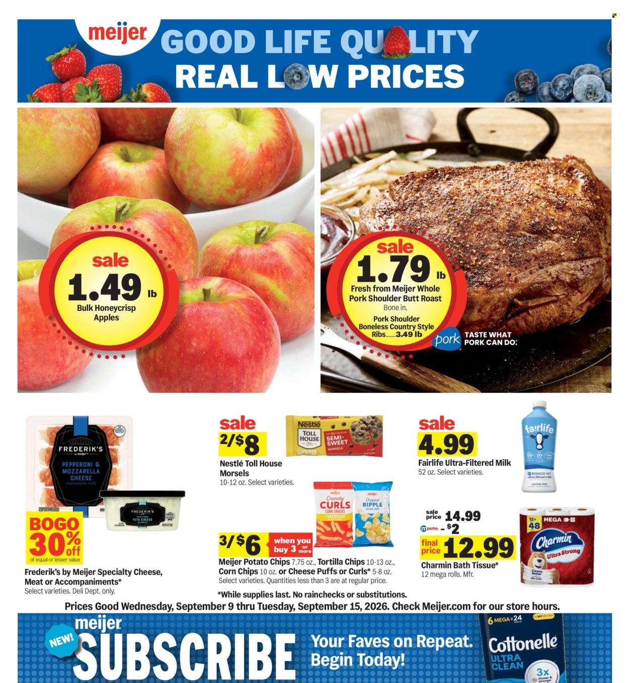 Meijer ad - 09/09/2026 - 09/15/2026. Page 1